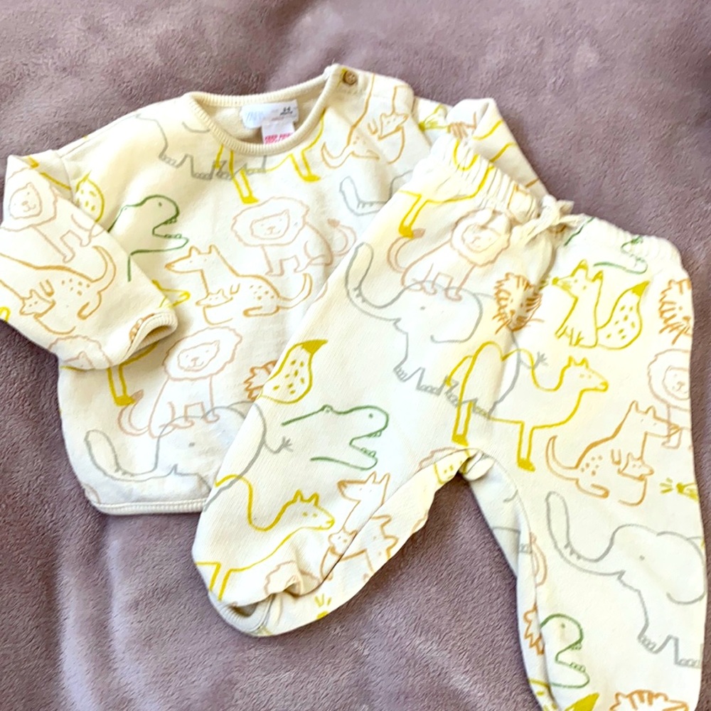 Zara Animal set 3-6 months